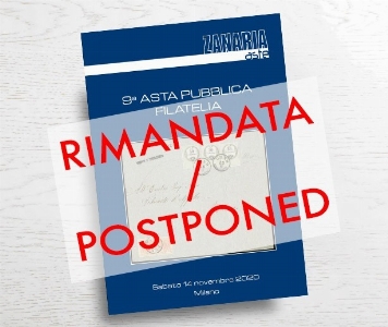 ZANARIA 9th AUCTION IS POSTPONED