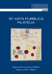 12ª ASTA PUBBLICA ZANARIA - 9 NOVEMBRE 2024