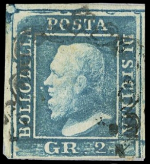 SICILIA 1859 - 06: 2gr azzurro