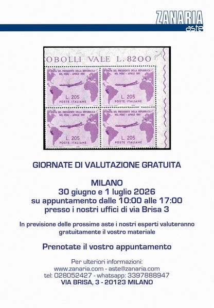 GIORNATE DI VALUTAZIONE GRATUITA - News on line